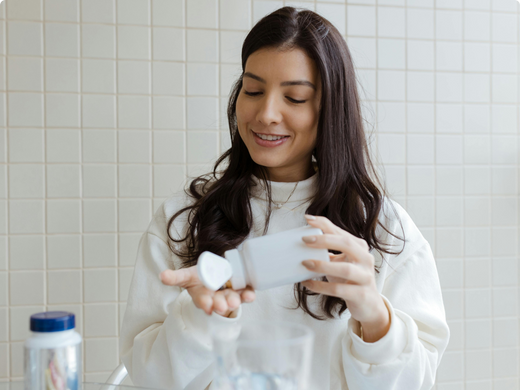 Vitamins for skin health