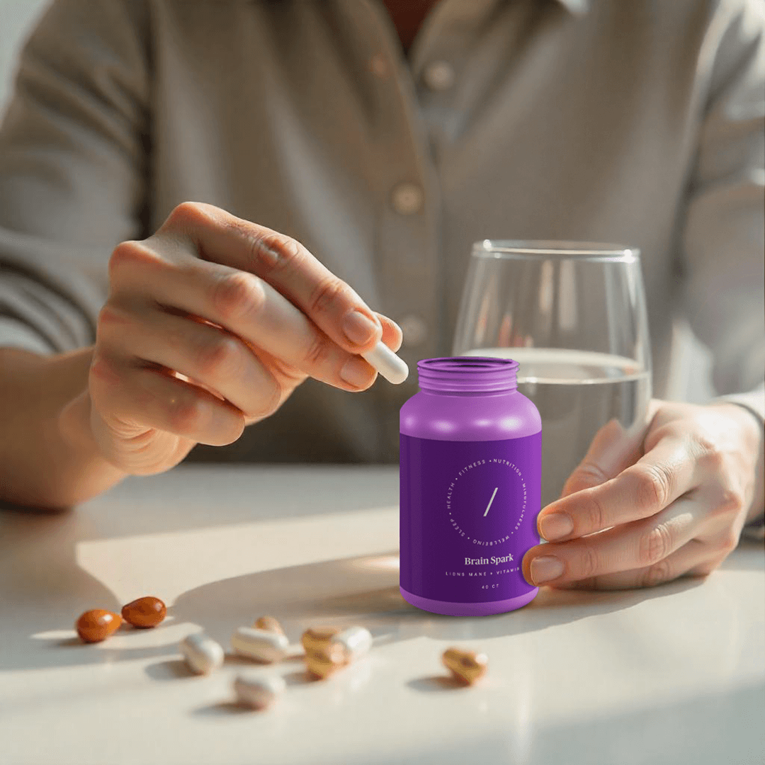 Brain Spark (Lions Mane + Vitamin B6)